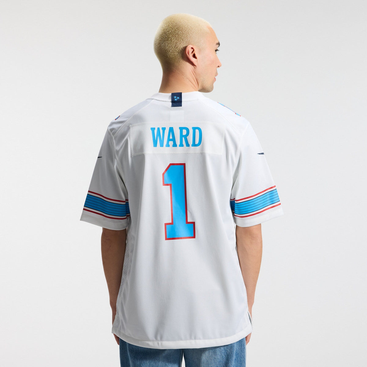 Tennessee Titans Cameron Ward Nike White Game Jersey