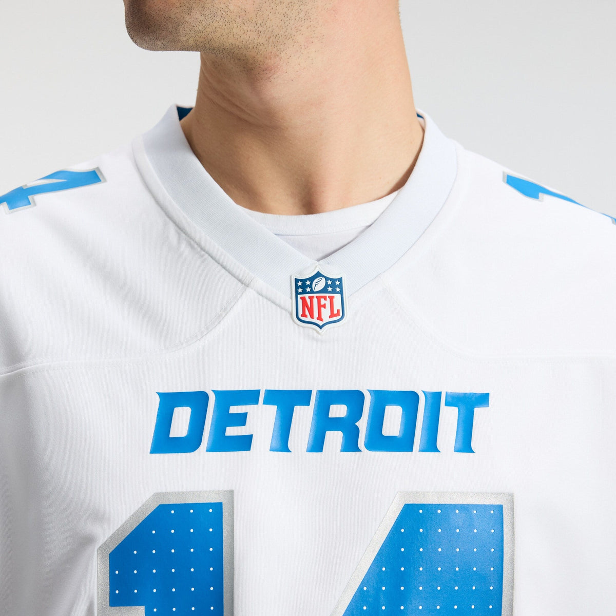 Detroit Lions Amon-Ra St. Brown Nike White Game Jersey