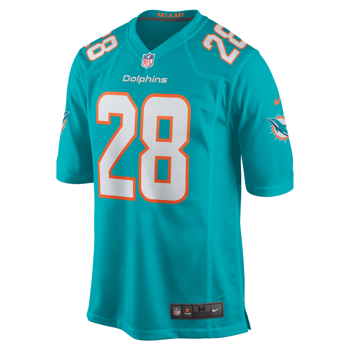 Miami Dolphins Devon Achane Nike Aqua Player Game Jersey