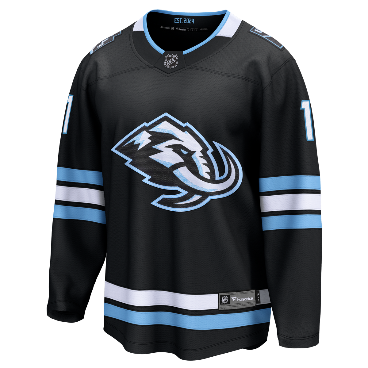 Utah Mammoth Dylan Guenther Fanatics Black Home Breakaway Player Jersey
