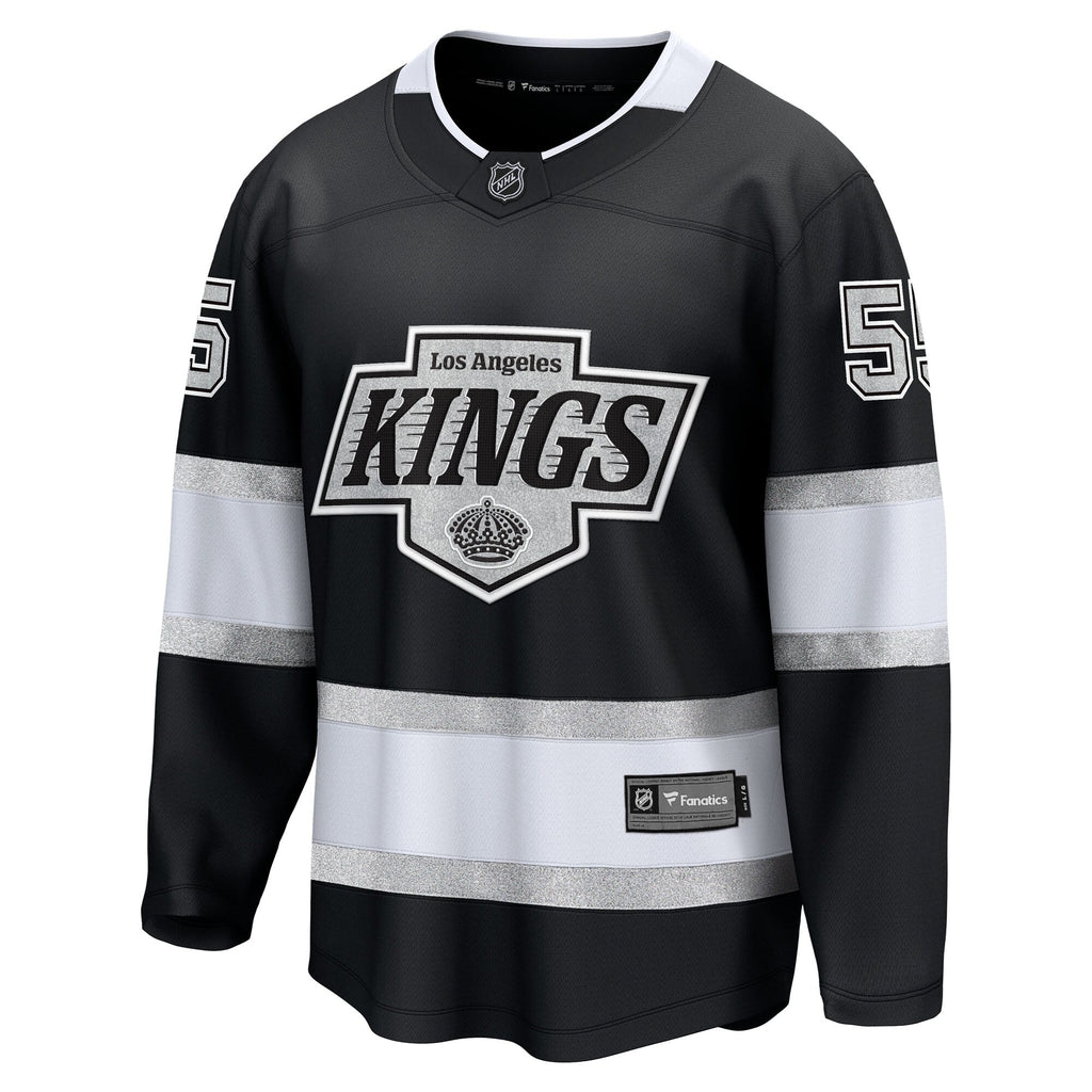 Los Angeles Kings Quinton Byfield Fanatics Black Home Breakaway Jersey