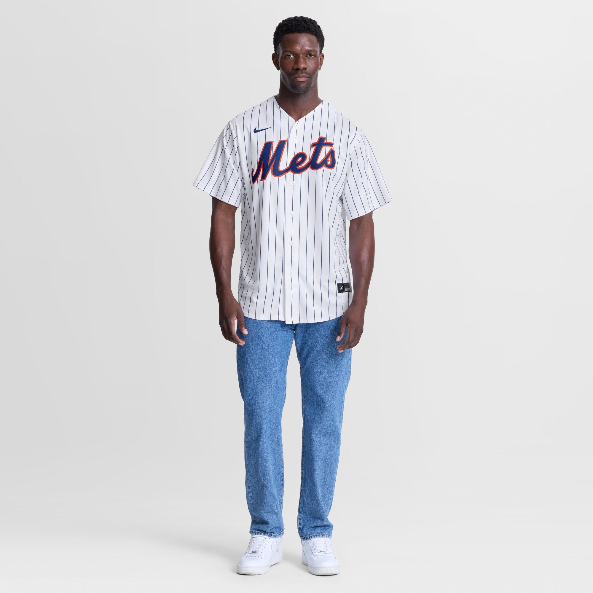 New York Mets Brett Baty Nike White Home Replica Jersey