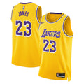 Los Angeles Lakers Nike Icon Swingman Jersey - James 23 -