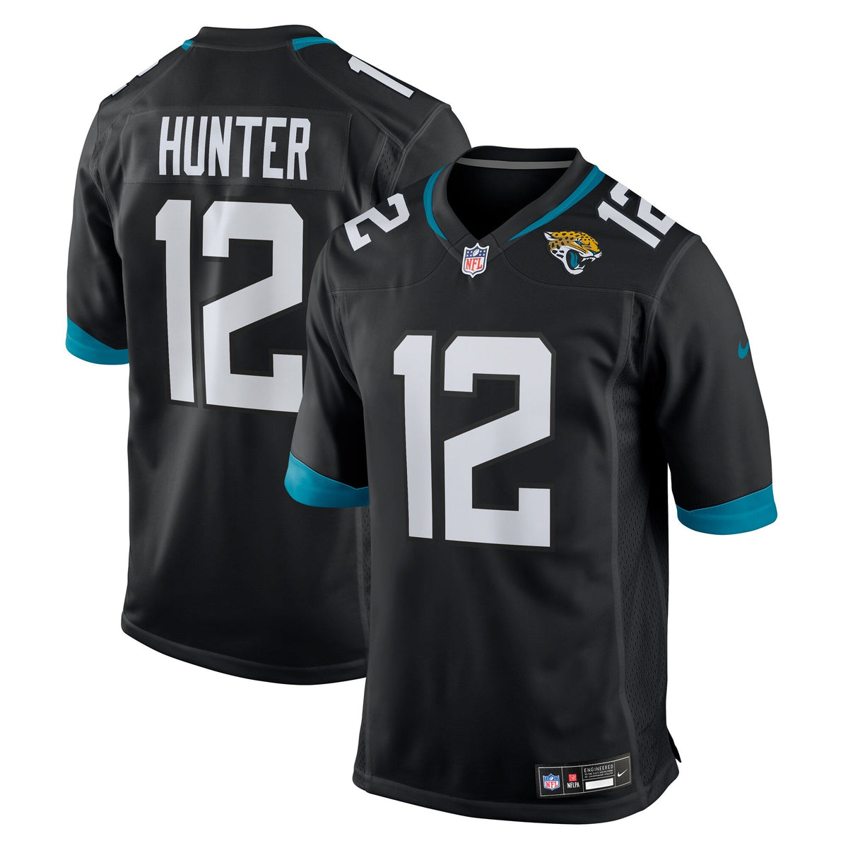 Jacksonville Jaguars Travis Hunter Nike Black Alternate Game Jersey