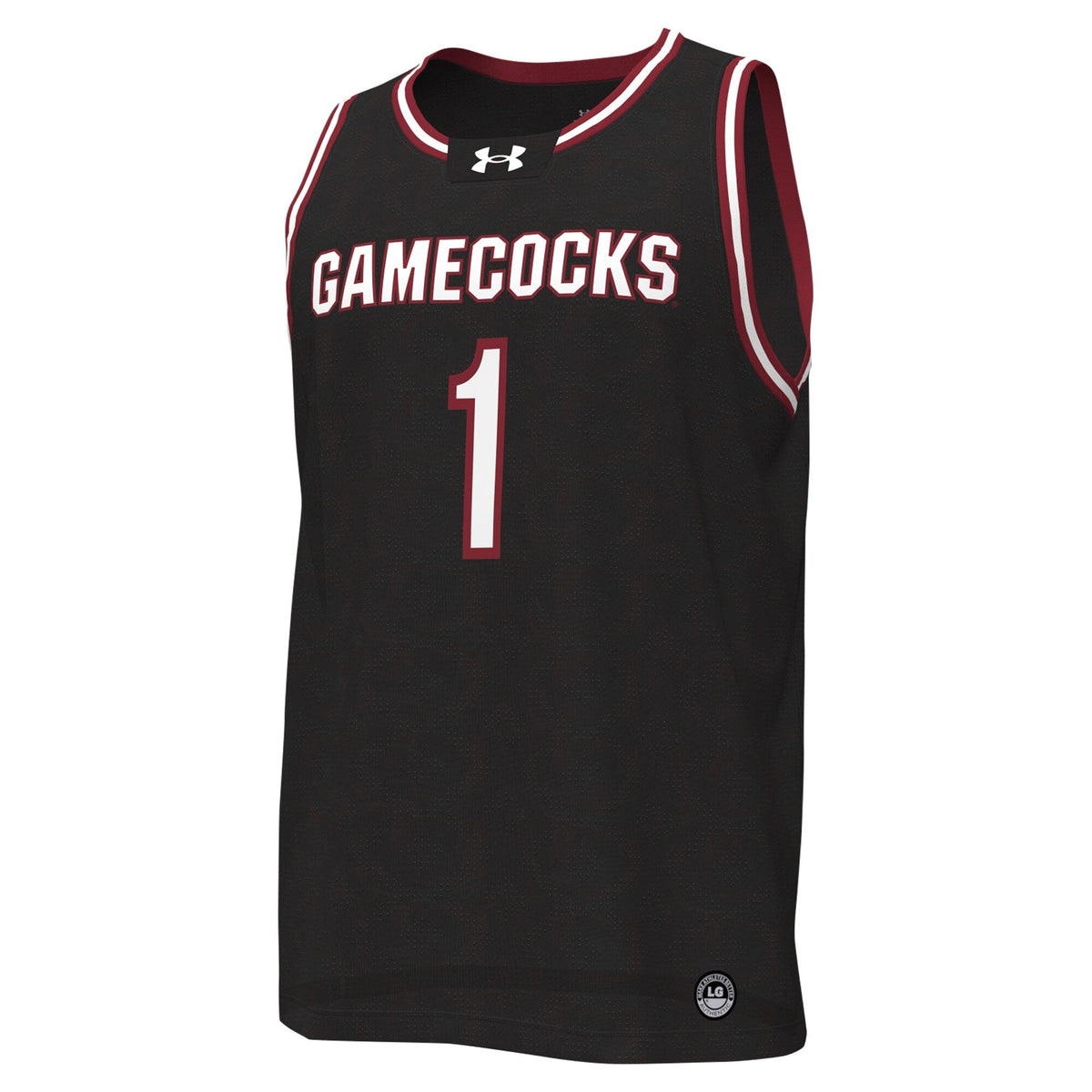 Under Armour #1 Black South Carolina Gamecocks Replica Basketball Jersey