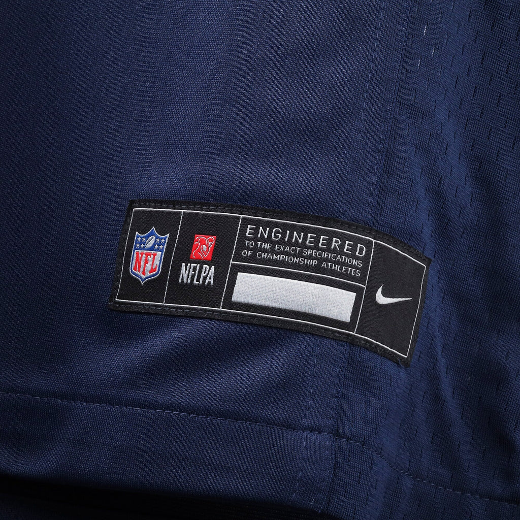 Seattle Seahawks Nike College Navy Custom Game Jersey