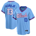 Atlanta Braves Ronald Acuña Jr. Nike Powder Blue 2026 City Connect Stadium Jersey