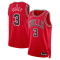 Chicago Bulls Nike Icon Edition Swingman Jersey - Red - Josh Giddey