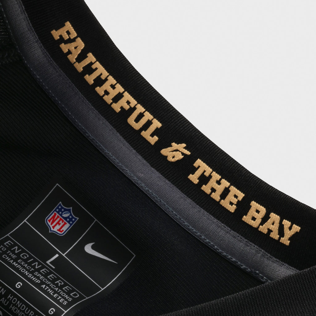 San Francisco 49ers The Faithful Nike Black 2025 Rivalries Collection Game Jersey
