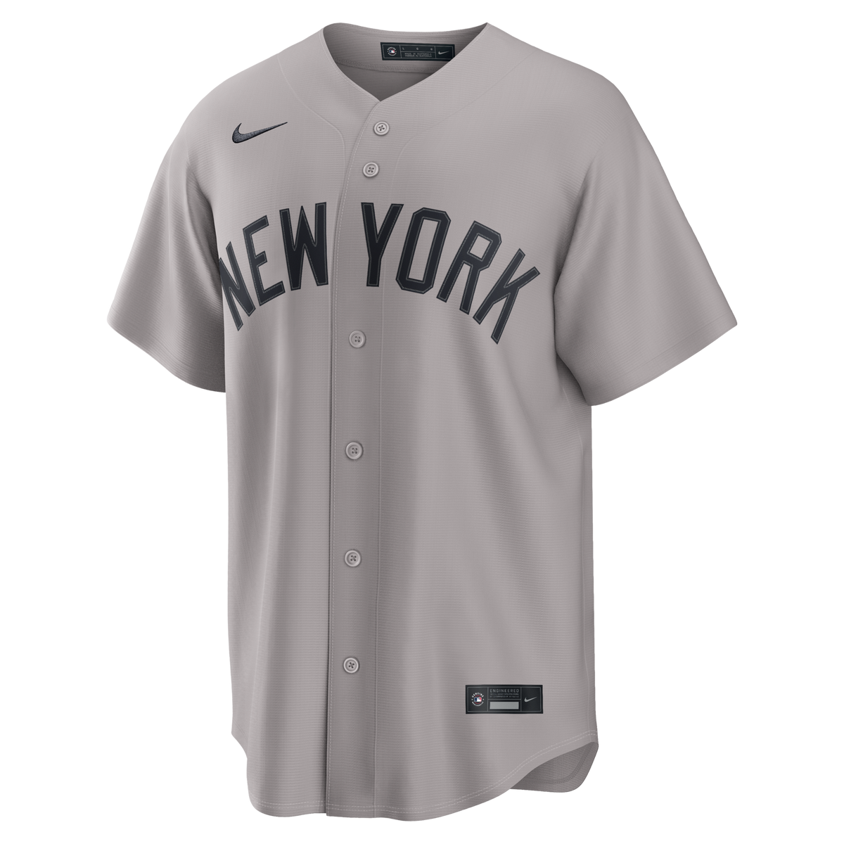 New York Yankees Giancarlo Stanton Nike Gray Road Replica Jersey