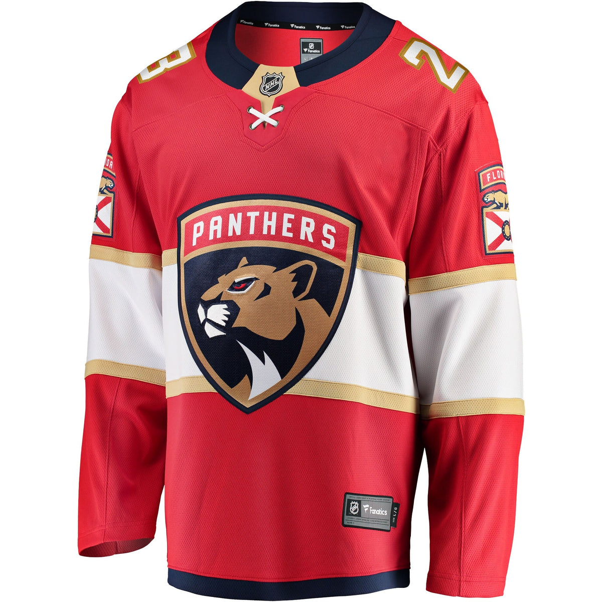 Florida Panthers Carter Verhaeghe Fanatics Red Home Breakaway Jersey